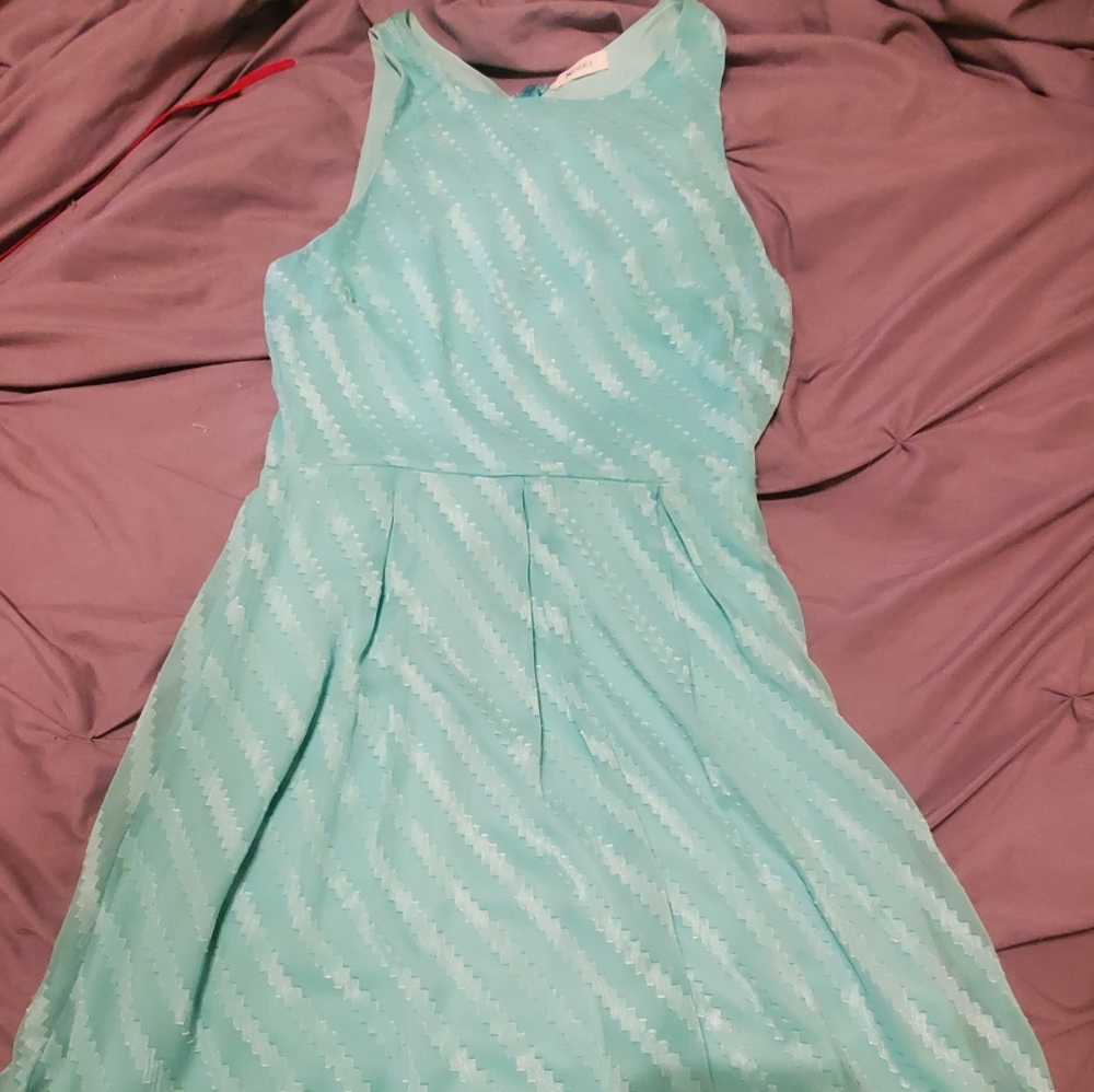 Light green summer dress